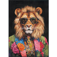 ART PRINT 70/100 cm  - multicolor, Basics, plastic/lemn (70/100cm) - Monee