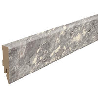 SOCKELLEISTE Terrazzo grau Grau  - Grau, KONVENTIONELL, Holzwerkstoff (240/1.4/5.8cm) - Egger Holzwerkstoffe