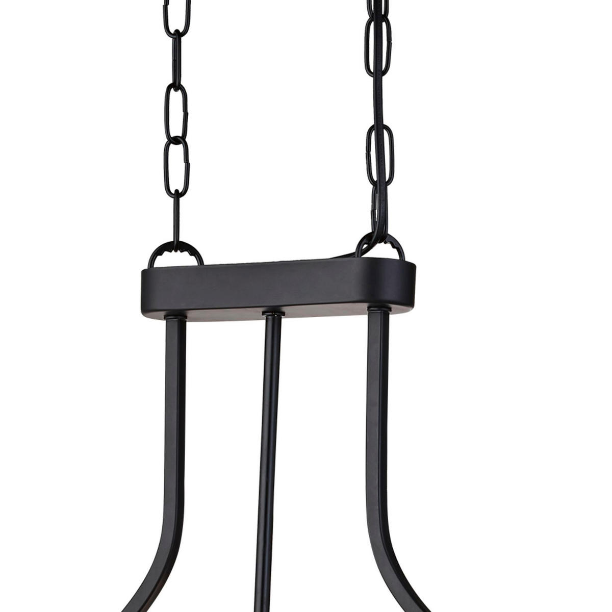 KRISTALL-HÄNGELEUCHTE 78/150/30 cm   - Schwarz, Design, Glas/Metall (78/150/30cm)