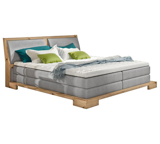 BOXSPRINGBETT GRAU-BEIGE Webstoff 140/200 cm INKL. Topper online ... BOXSPRINGBETT GRAU-BEIGE Webstoff 140/200 cm INKL. Topper online ...