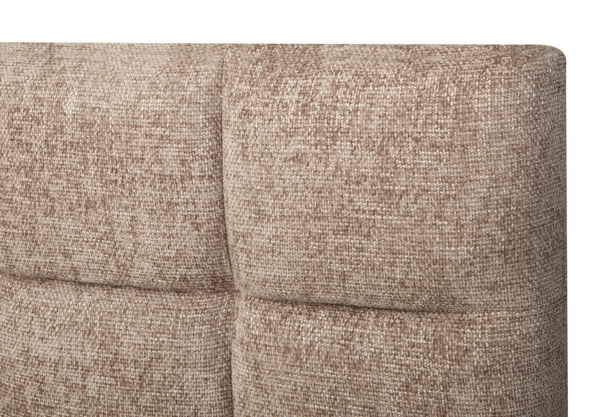 BOXSPRINGBETT 180/200 cm  in Beige  - Beige/Naturfarben, KONVENTIONELL, Holz/Textil (180/200cm) - Welnova