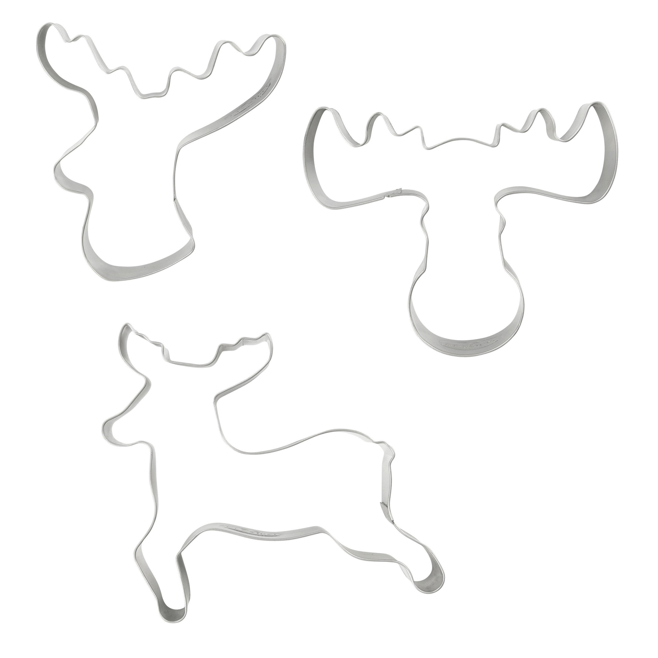SZAGGATÓFORMA - nemesacélszínű, Basics, fém (2cm) - Dr.Oetker