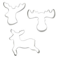 SZAGGATÓFORMA - nemesacélszínű, Basics, fém (2cm) - Dr.Oetker