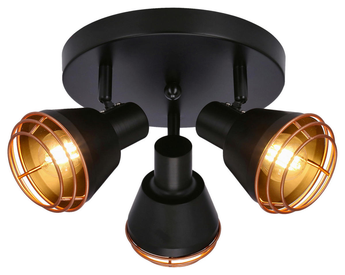 DECKENLEUCHTE 22/22/15 cm   - Basics, Metall (22/22/15cm)