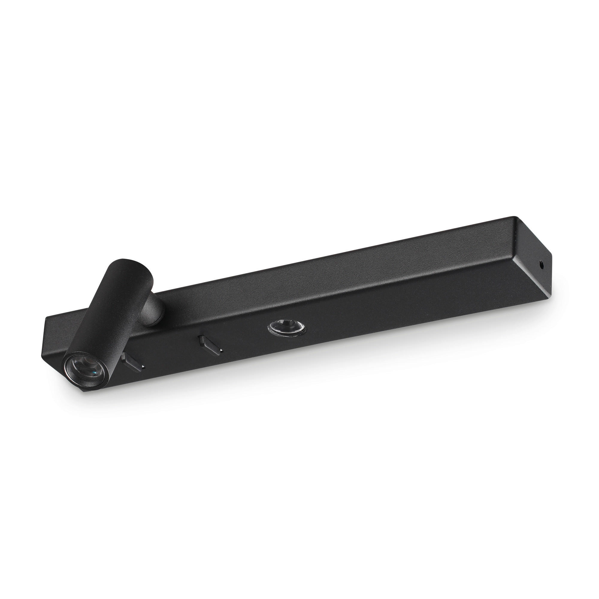 LED-WANDLEUCHTE 22/6/6,5 cm   - Schwarz, Basics, Metall (22/6/6,5cm) - Ideal Lux