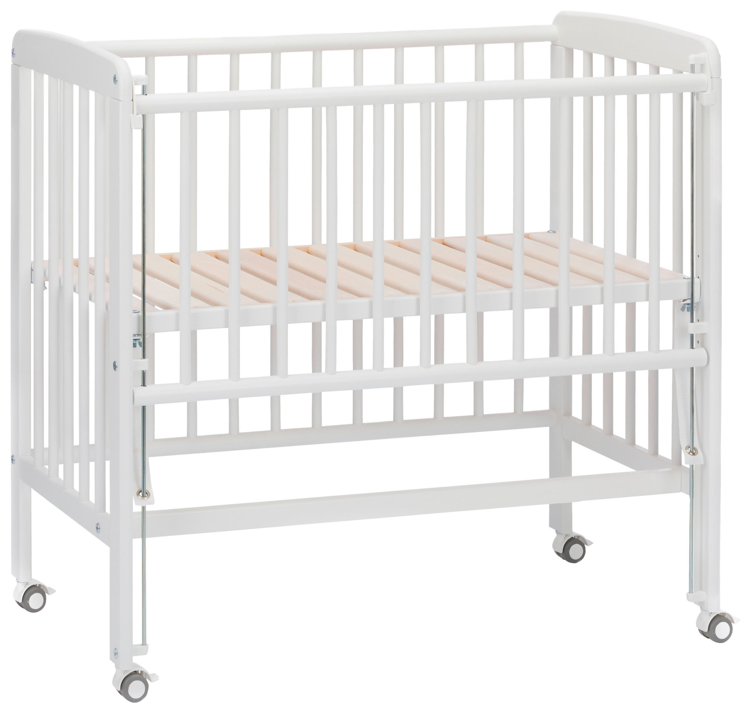 BEISTELLBETT 45/90 cm  - Weiß, Basics, Holz (45/90cm) - My Baby Lou