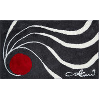 BADTEPPICH Colani 18 Anthrazit 60/100 cm  - Anthrazit, Basics, Kunststoff/Textil (60/100cm) - Grund
