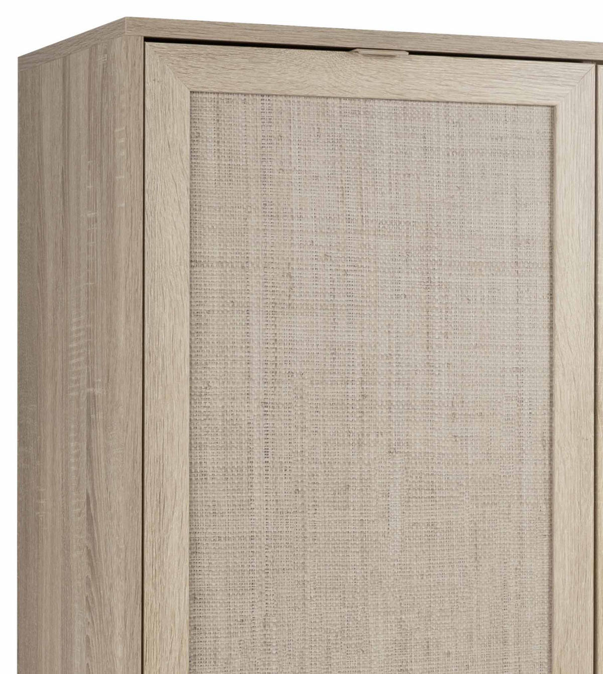 HIGHBOARD  in 101,5/139/40 cm  - Sonoma Eiche, Natur, Glas/Holz (101,5/139/40cm) - MID.YOU