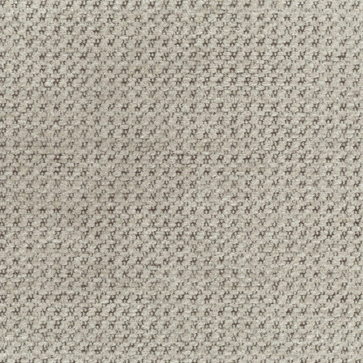 ECKSOFA  Chenille Hellbraun  - Hellbraun/Schwarz, Modern, Kunststoff/Textil (306/198cm) - Carryhome