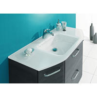 UMIVAONIK  bela  - bela, Dizajnerski, staklo (112/48/1,5cm) - Xora