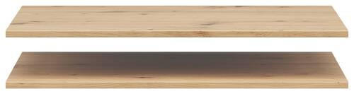 VKLÁDACÍ POLICE, dub artisan, 77/1,5/48 cm - dub artisan, Moderní, kompozitní dřevo (77/1,5/48cm) - Carryhome