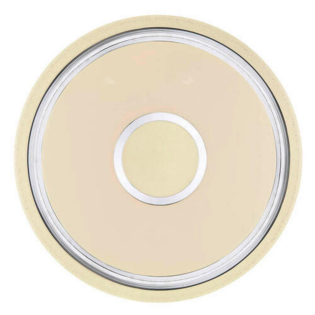 PLAFONIERĂ CU LED - alb/culoare crom, Basics, plastic (50/9.5cm)