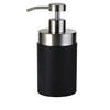 SEIFENSPENDER Metall, Kunststoff  - Schwarz, Basics, Kunststoff/Metall (7,5/16,5/7,5cm) - Sadena