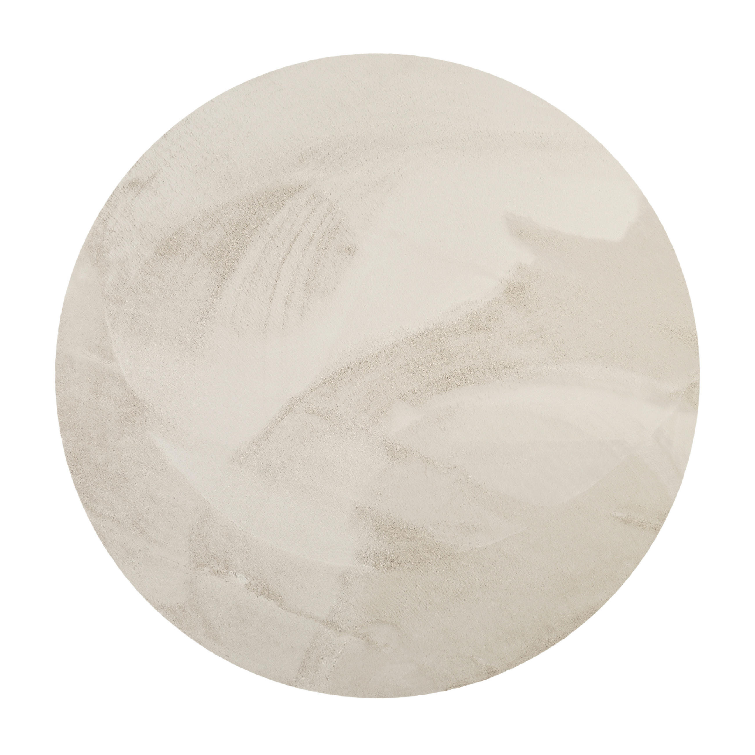 HOCHFLORTEPPICH 100 cm Anna Beige  - Beige, KONVENTIONELL, Textil (100cm) - WECON HOME BASIC