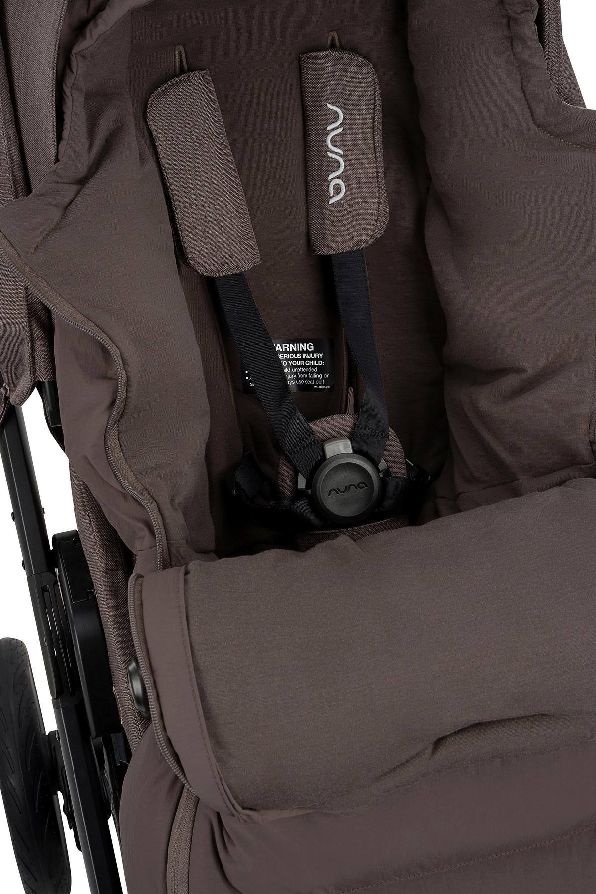 FUßSACK Winter Stroller Set  - Graubraun, Basics, Textil (99/42/14cm) - Nuna