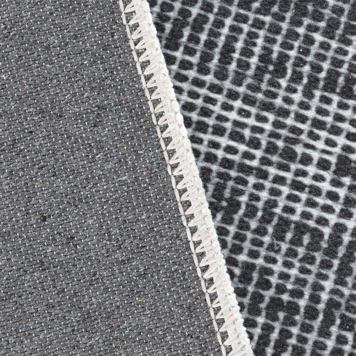 Webteppich Emilian 120/170 cm Efe Grau  - Grau, Natur, Naturmaterialien/Textil (120/170cm)