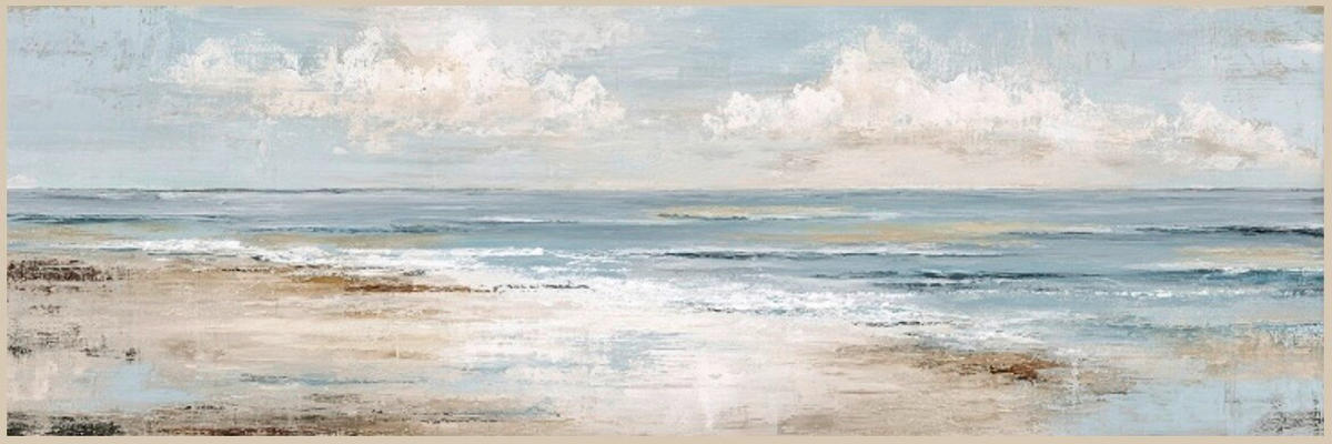 METALLBILD Landschaft & Natur  - Multicolor, Basics, Metall (60/180/4cm) - Euroart