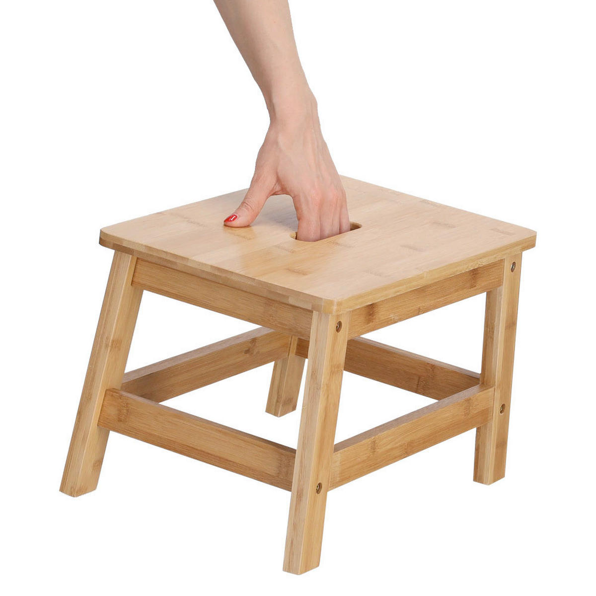 FUßBANK Naturfarben  - Naturfarben, Basics, Holz (38,5/26/25cm) - Zeller Present