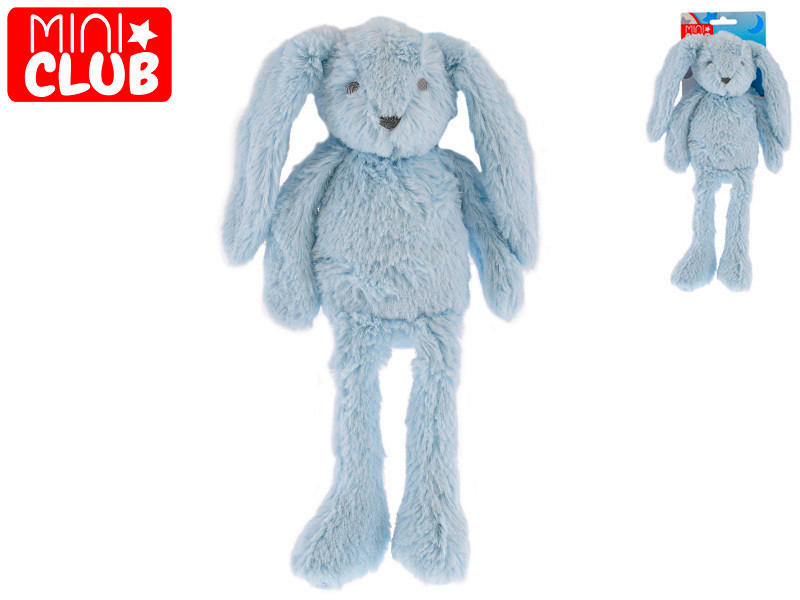 PLYŠÁK - světle modrá, Basics, textil (15/38cm)