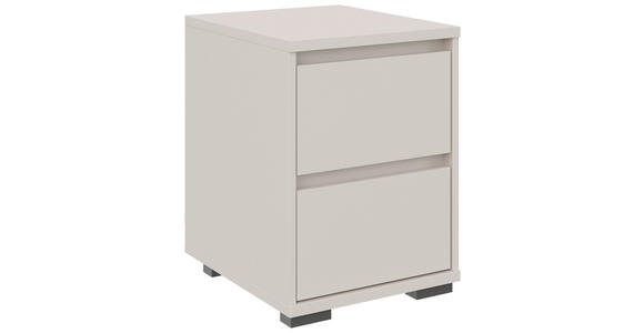 NACHTSCHRANK 40/55/48 cm - Kaschmir/Anthrazit, Design, Holzwerkstoff/Kunststoff (40/55/48cm) - Carryhome