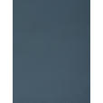 ARMLEHNSTUHL  in Eisen Leinenoptik Echtleder pigmentiert  - Blau/Schwarz, Design, Leder/Textil (60/80,5/62cm) - Novel