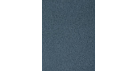 ARMLEHNSTUHL in Eisen Leinenoptik Echtleder pigmentiert - Blau/Schwarz, Design, Leder/Textil (60/80,5/62cm) - Novel