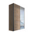 SCHWEBETÜRENSCHRANK 2-türig Sonoma Eiche - Alufarben/Sonoma Eiche, KONVENTIONELL, Glas/Holzwerkstoff (150/216/68cm) - Hom`in SCHWEBETÜRENSCHRANK 2-türig Sonoma Eiche - Alufarben/Sonoma Eiche, KONVENTIONELL, Glas/Holzwerkstoff (150/216/68cm) - Hom`in