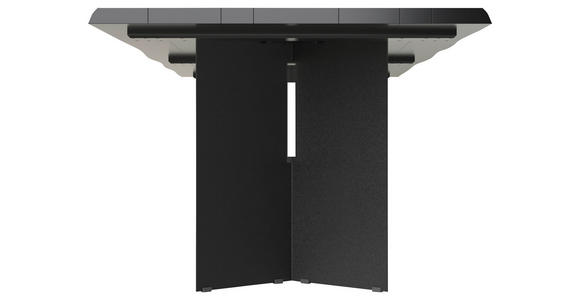 ESSTISCH in Holz 220/100/75 cm - Schwarz, ROMANTIK / LANDHAUS, Holz/Metall (220/100/75cm) - Linea Natura