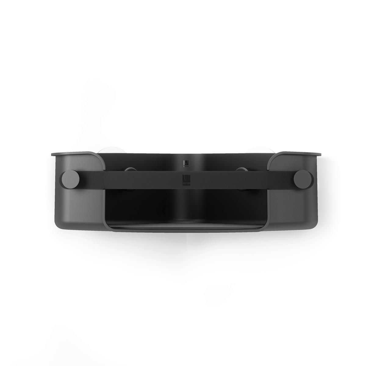 DUSCHABLAGE Kunststoff  - Schwarz, KONVENTIONELL, Kunststoff (19/9/19cm) - Umbra