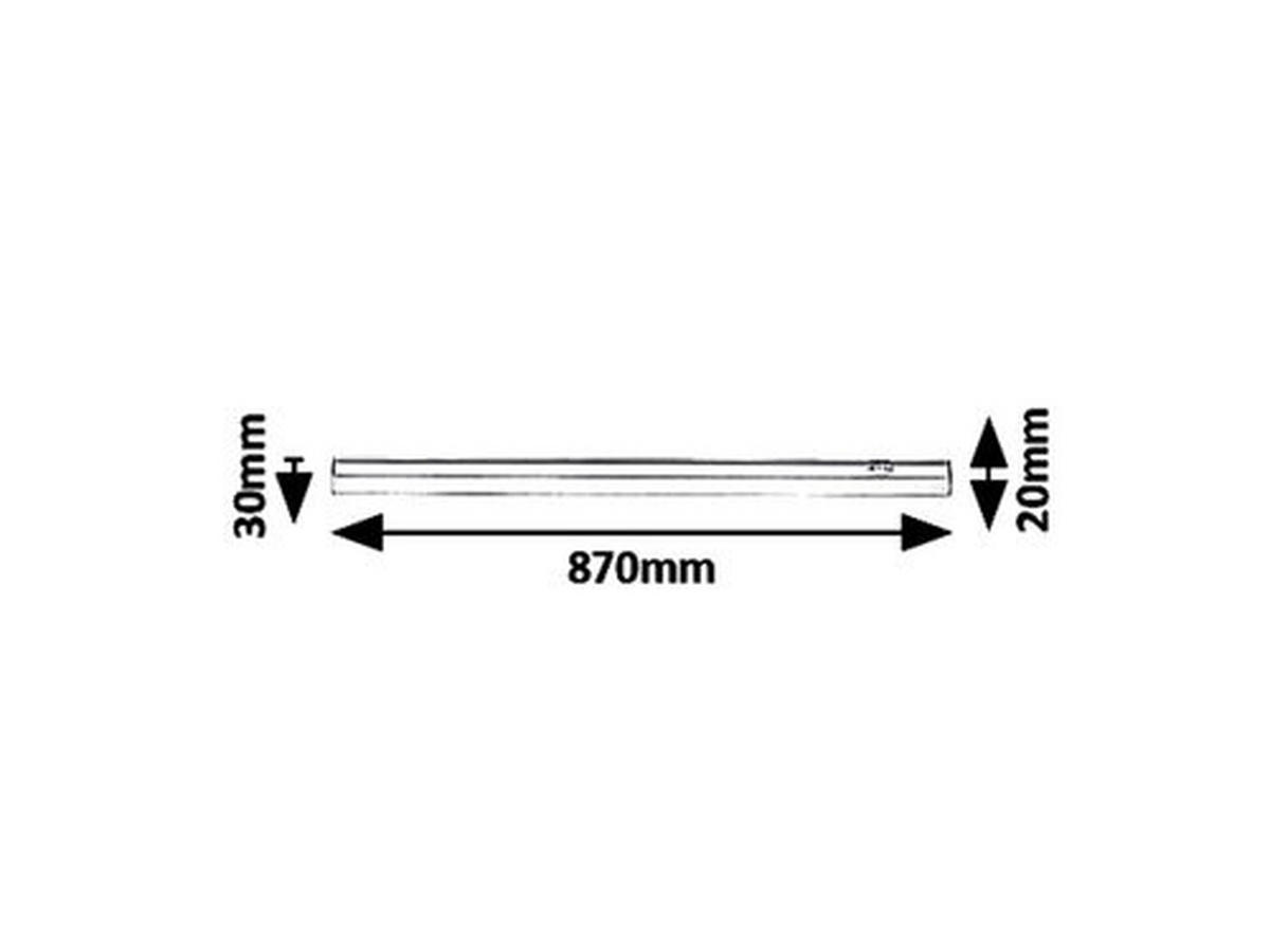 PODELEMENTNA SVETILKA  Greg  1300 lm 4000 K   - bela, Konvencionalno, kovina/umetna masa (87/2/3cm)