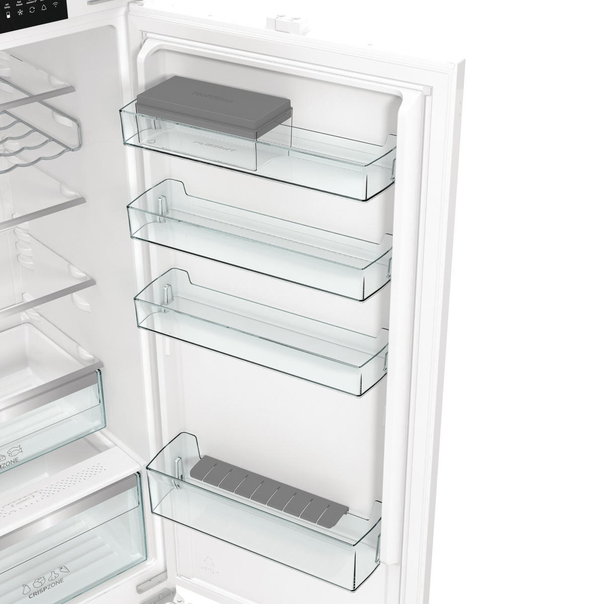 KÜHL-GEFRIER-KOMBINATION NRKI519D61WF  - Weiß, Metall (54/193,2/54,5cm) - Gorenje