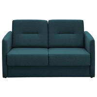 SCHLAFSOFA  in Mikrofaser Blau  - Blau/Schwarz, KONVENTIONELL, Kunststoff/Textil (147/89/87cm) - Livetastic