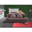 SCHLAFSOFA Braun, Grau - Braun/Grau, KONVENTIONELL, Holz/Textil (194/73/91cm) - VENDA