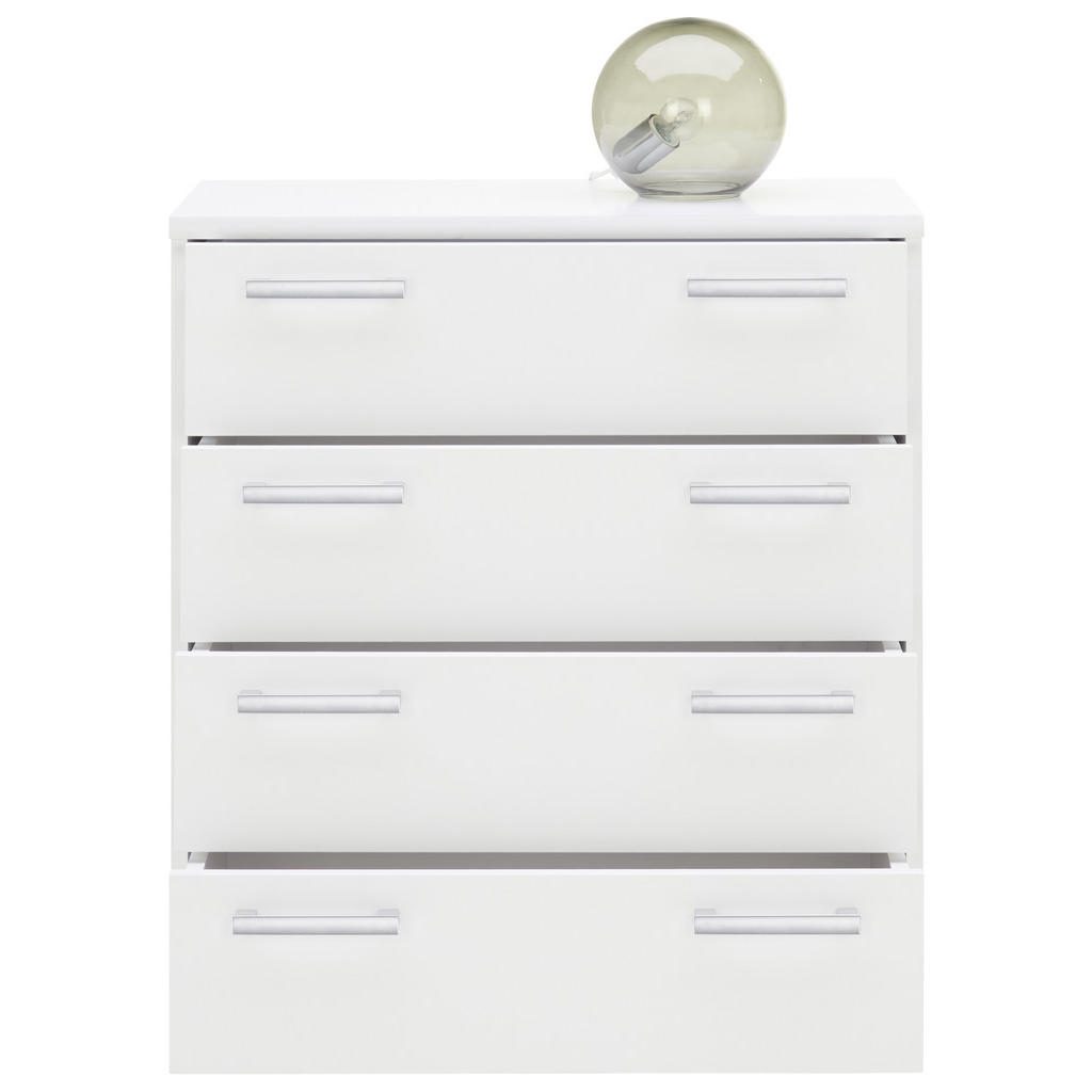 Thumbnail - Xora Kommode, Weiß, Kunststoff, 4 Schubladen, 72x84x36 cm, Typenauswahl, Wohnzimmer, Kommoden & Sideboards, Kommoden