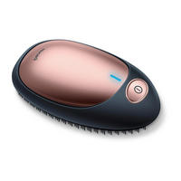 HAARBÜRSTE  - Schwarz, Basics, Kunststoff (5.5/15.5/10.5cm) - Beurer