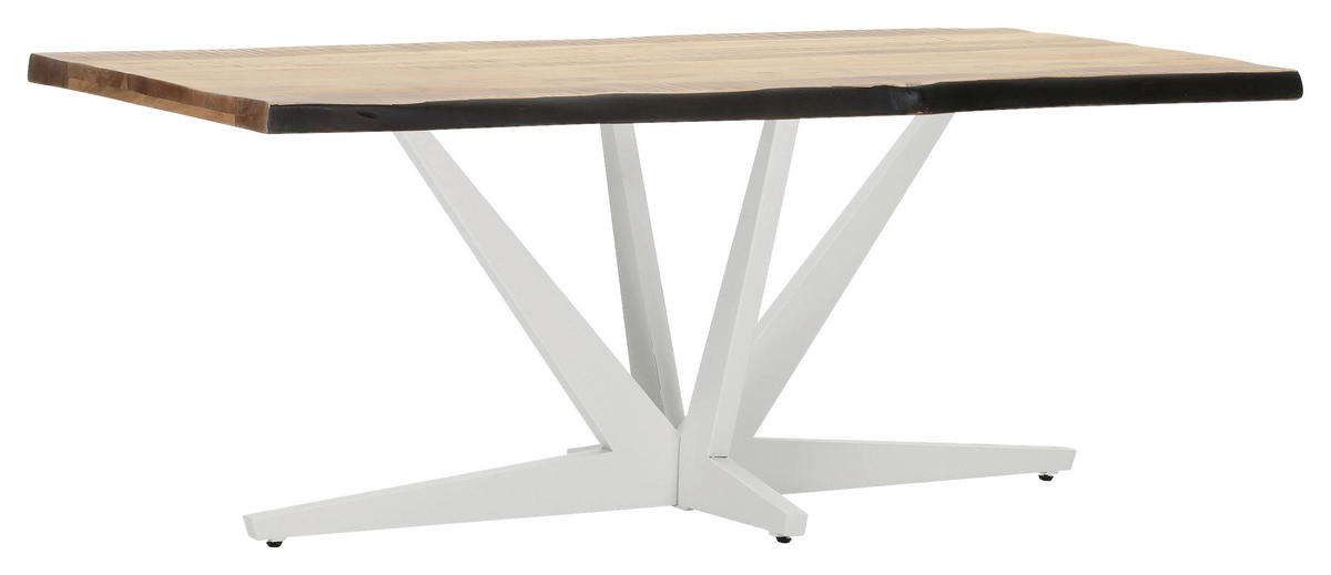 TISCHPLATTE Akaziefarben   - Akaziefarben, Design, Holz (200/100/5cm) - Landscape