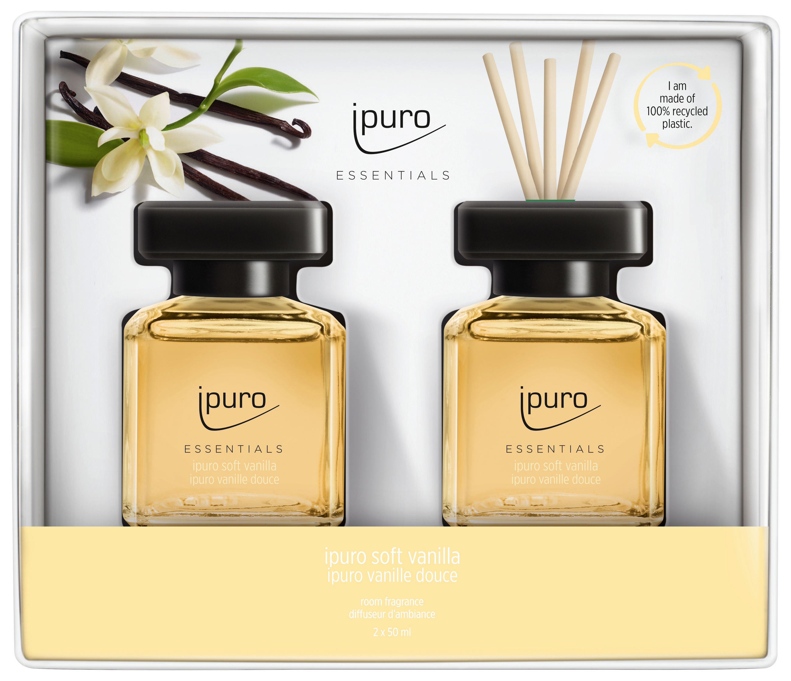 DIFUZOR DE AROME   - Basics, sticlă (100ml) - Ipuro