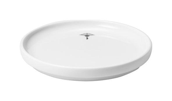 APERITIFTELLER Weiß 10 cm Single Cornflower  - Weiß, Design, Keramik (10cm) - Joop!