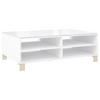 COUCHTISCH Hartglas 110/70/37,9 cm rechteckig Weiß  - Champagner/Weiß, Design, Glas/Holzwerkstoff (110/70/37,9cm) - Hom`in
