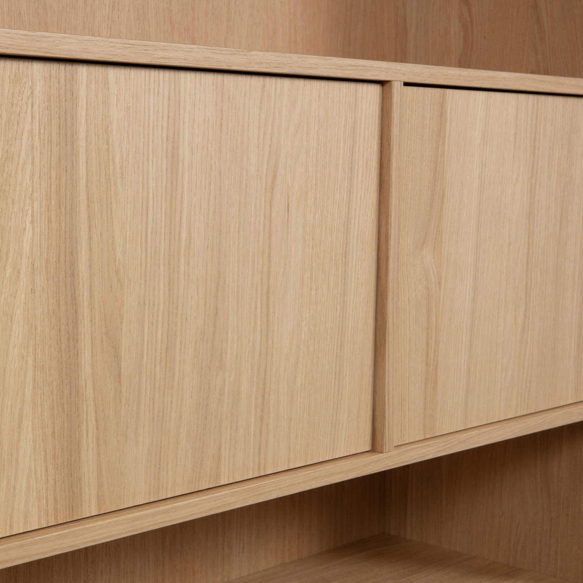 REGAL Eiche furniert Naturfarben  - Naturfarben, Design, Holz (110/199/40cm) - Livetastic