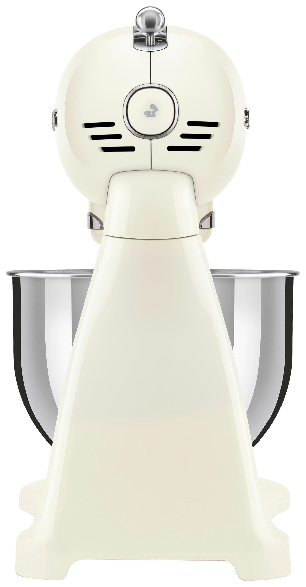 KÜCHENMASCHINE 50'S STYLE SMF03CREU  - Creme/Alufarben, Basics, Metall (40,2/37,8/22,1cm) - SMEG