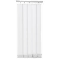 VERTIKALLAMELLEN  - Weiß, Basics, Textil (12,5/250cm) - Homeware