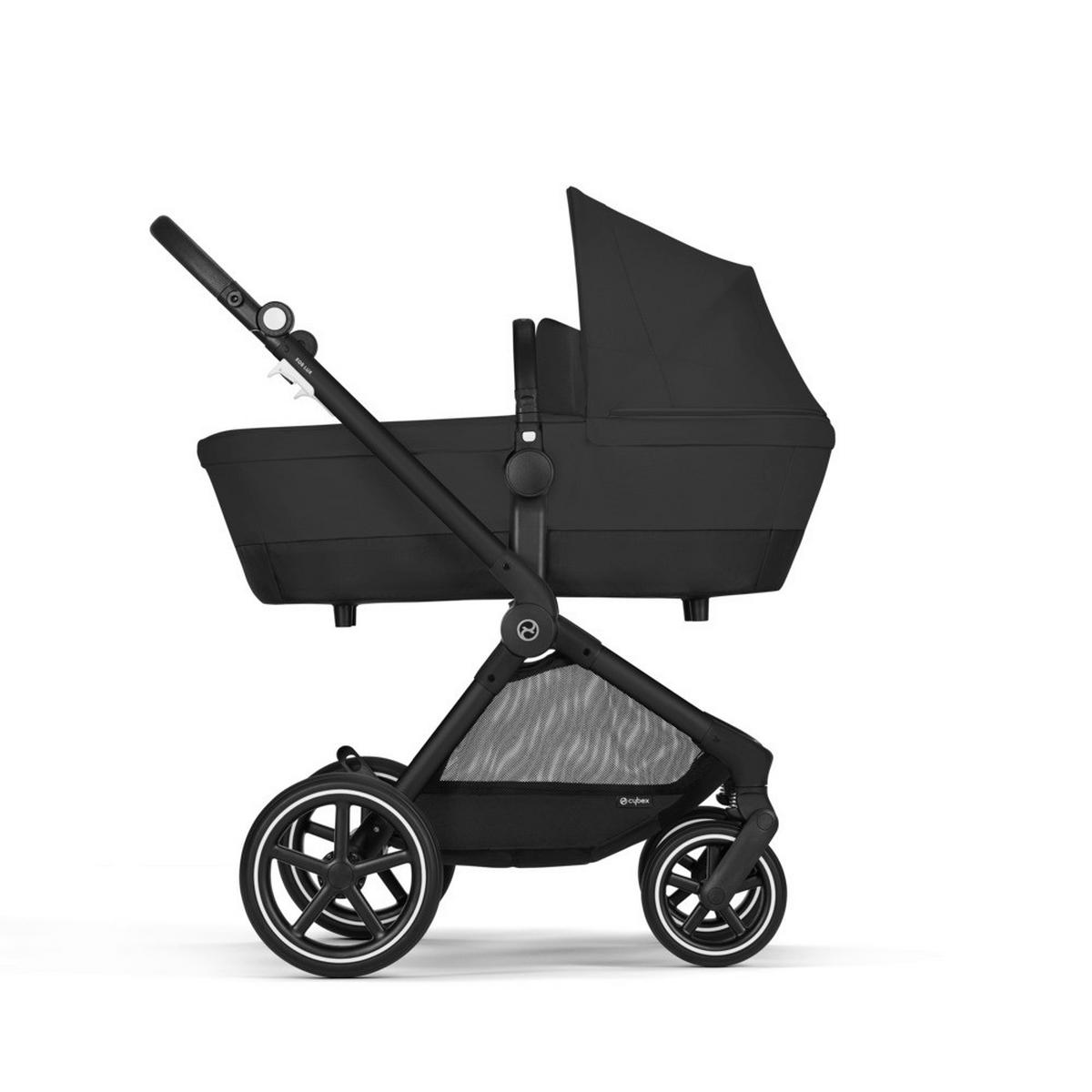 KINDERWAGENSET EOS LUX  - Schwarz, Basics, Textil/Metall (85/61/116cm) - Cybex