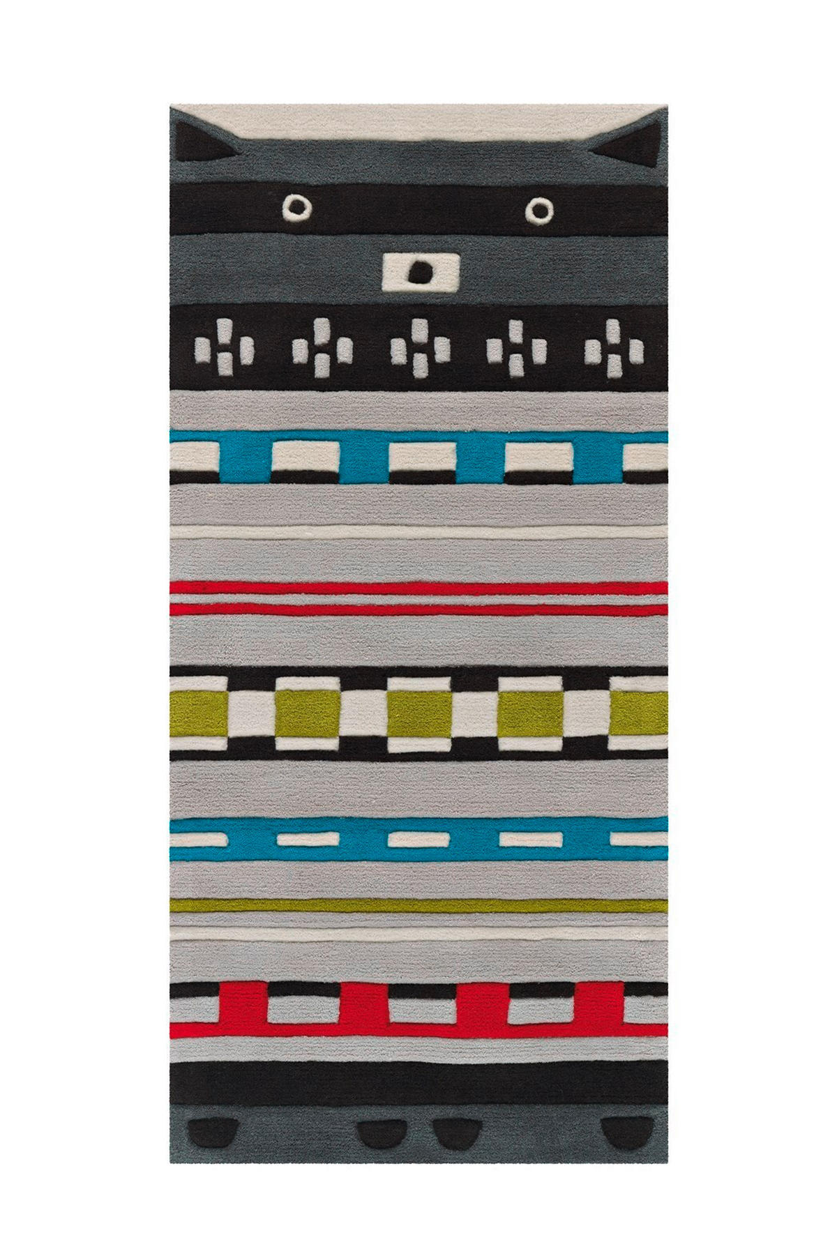 FLACHWEBETEPPICH 75/160 cm Multicolor  - Multicolor, Design, Textil (75/160cm) - Novel