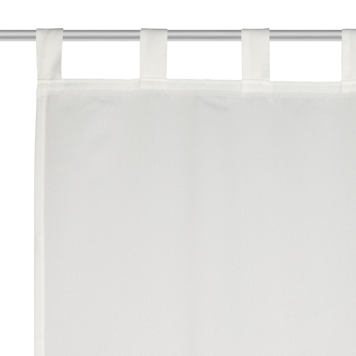 VONKAJŠÍ ZÁVES, nepriehľadné, 140/300 cm - biela/zelená, Trend, textil (140/300cm) - Esposa