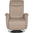 RELAXSESSEL - Chromfarben/Beige, KONVENTIONELL, Textil/Metall (76/106/88cm) - Beldomo System