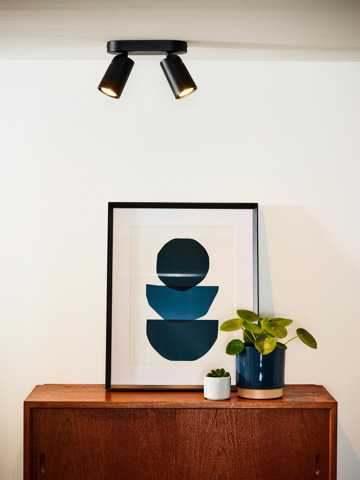 LED-STRAHLER 20/9/12.5 cm   - Schwarz, KONVENTIONELL (20/9/12.5cm) - Lucide