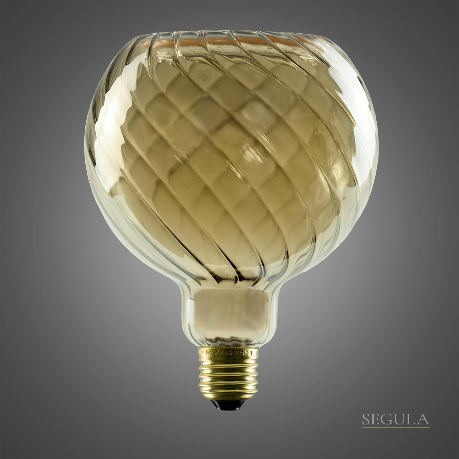LED-FILAMENT-LEUCHTMITTEL E27 6 W 250 lm  - Grau, Basics, Glas (12.5/19cm)
