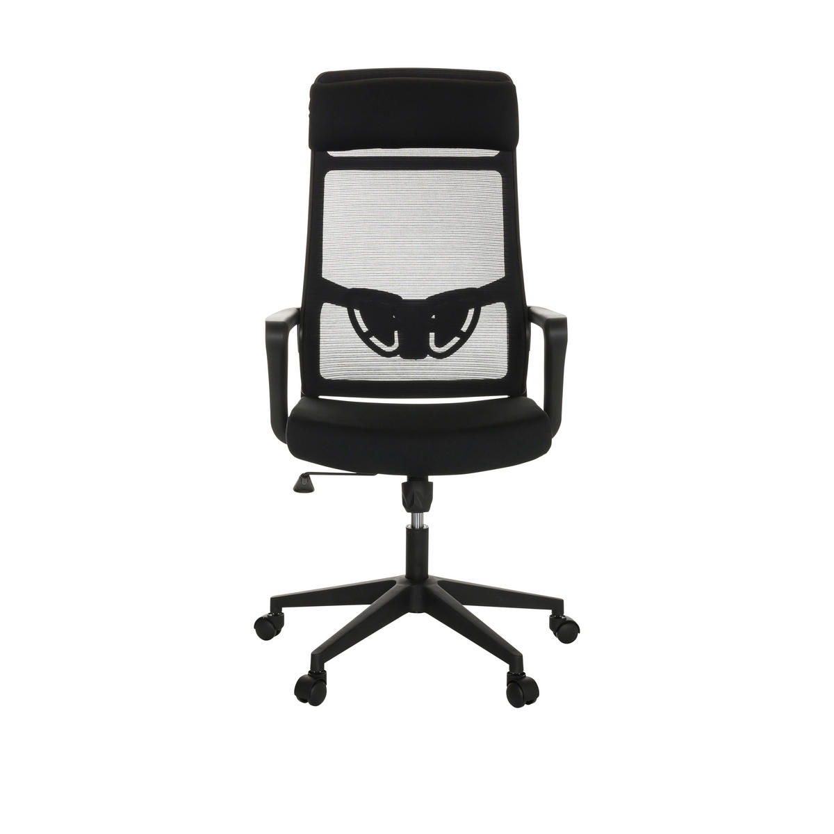 SNURRSTOL  i svart  - svart, Basics, textil/plast (69/122-132/69cm) - MID.YOU