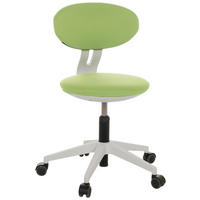 JUGENDDREHSTUHL  in Grün  - Weiß/Grün, Basics, Kunststoff/Textil (42/66-87/52cm) - MID.YOU